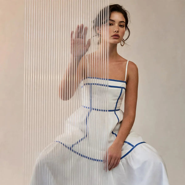 Luxury fashion editorial photograph