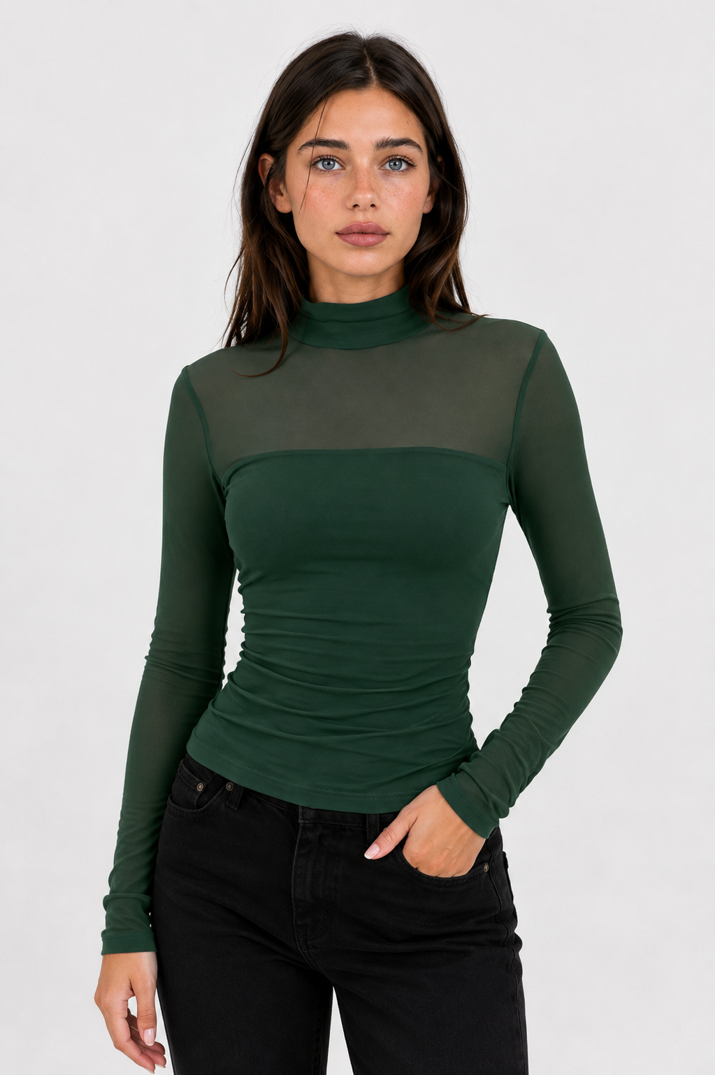 Mock Neck