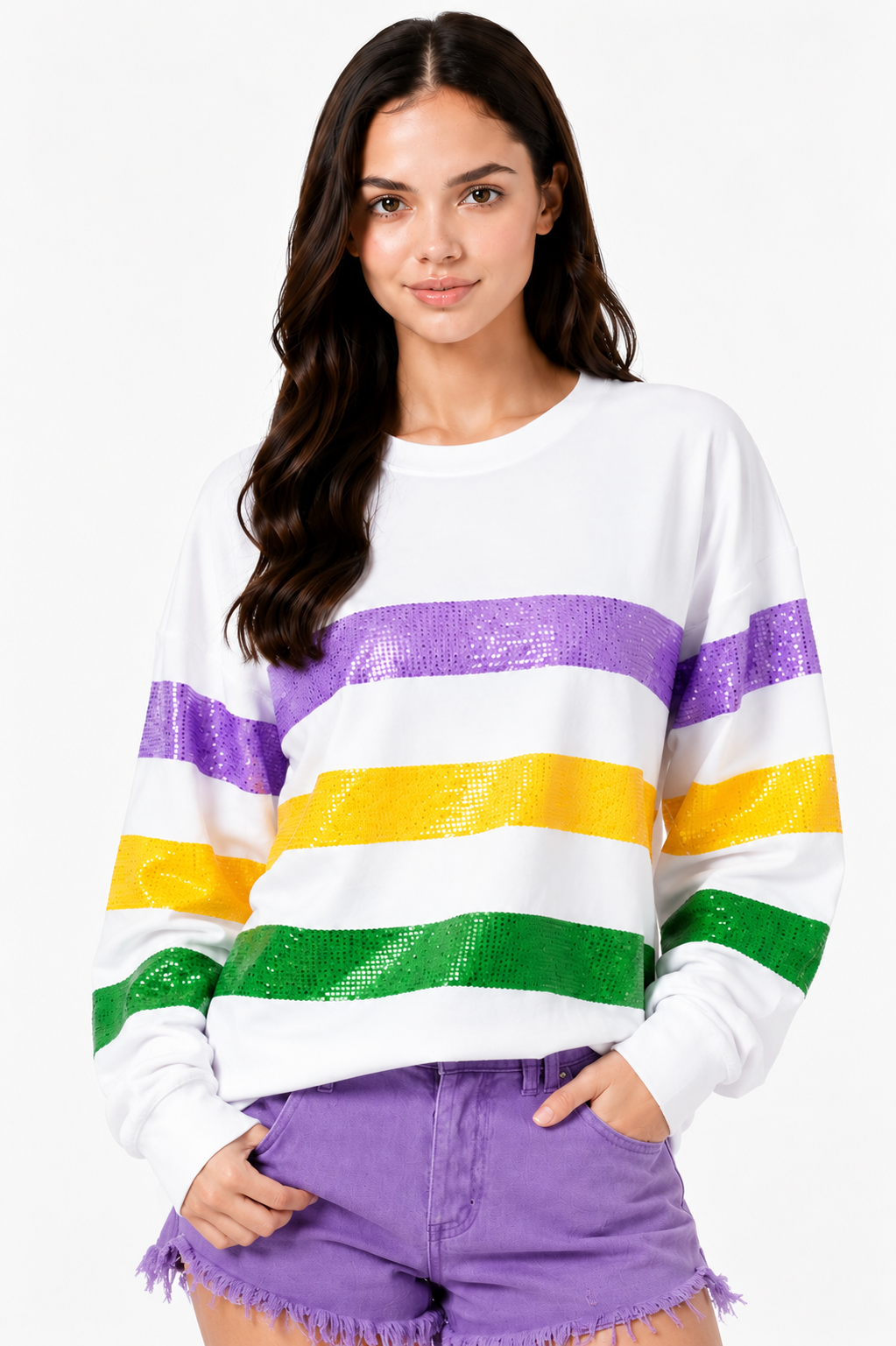 Sequin Stripe