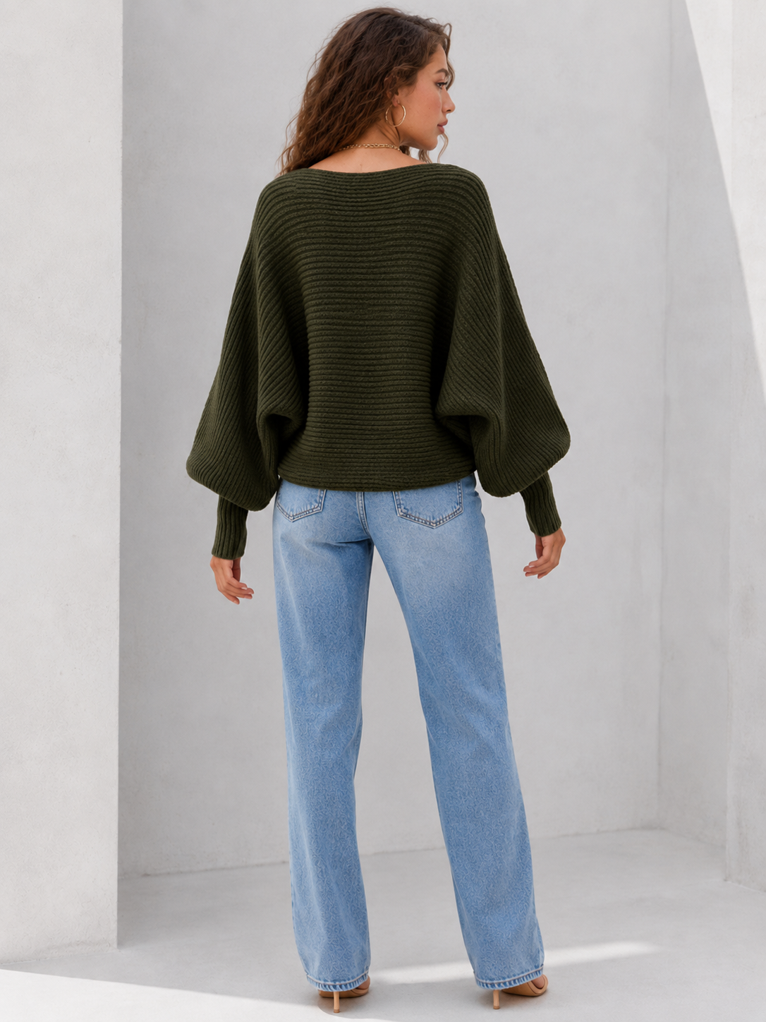 Ribbed Dolman