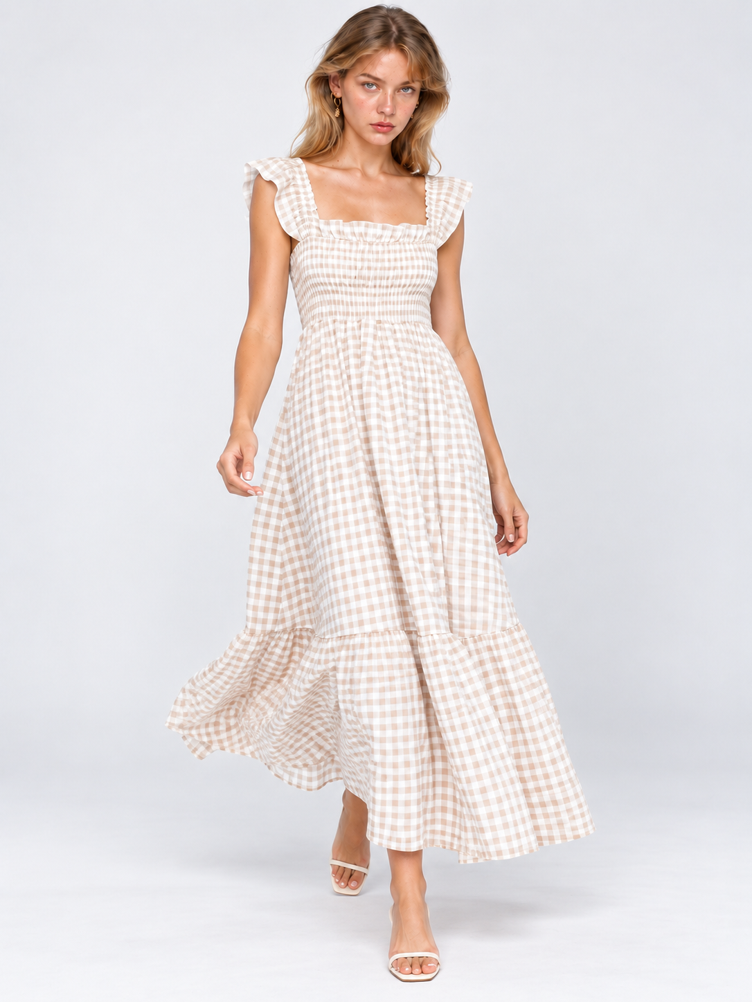 Plaid Ruffle