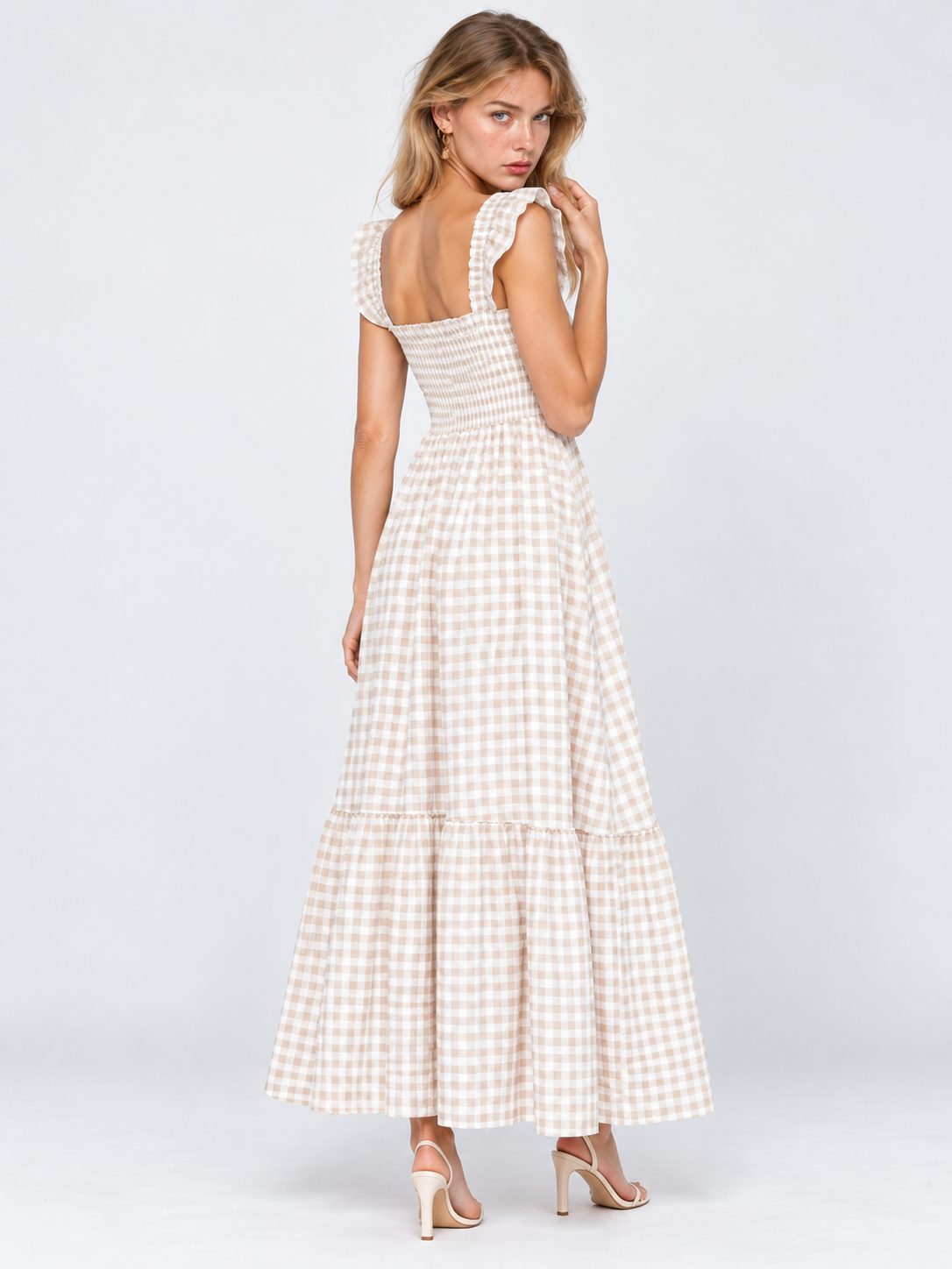 Plaid Ruffle