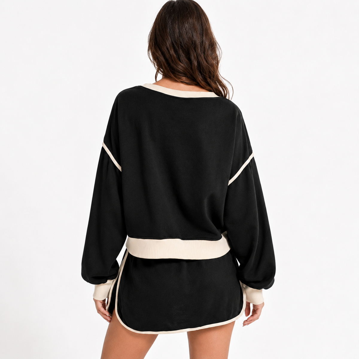 Contrast Skort