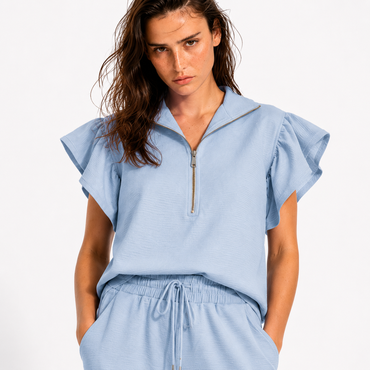 Textured Ruffle