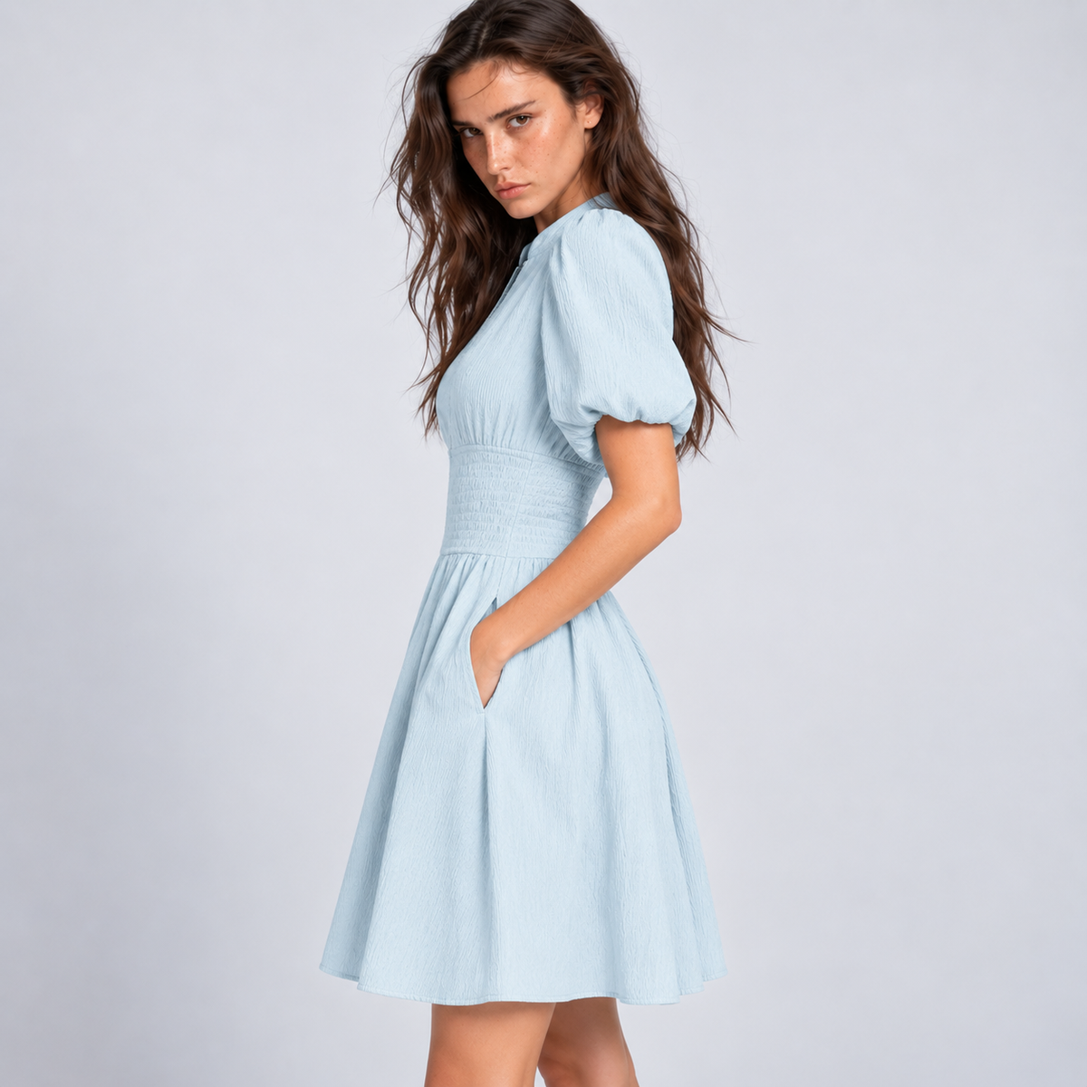Shirred Mini