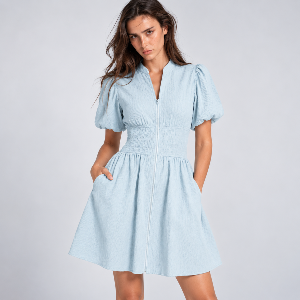 Shirred Mini