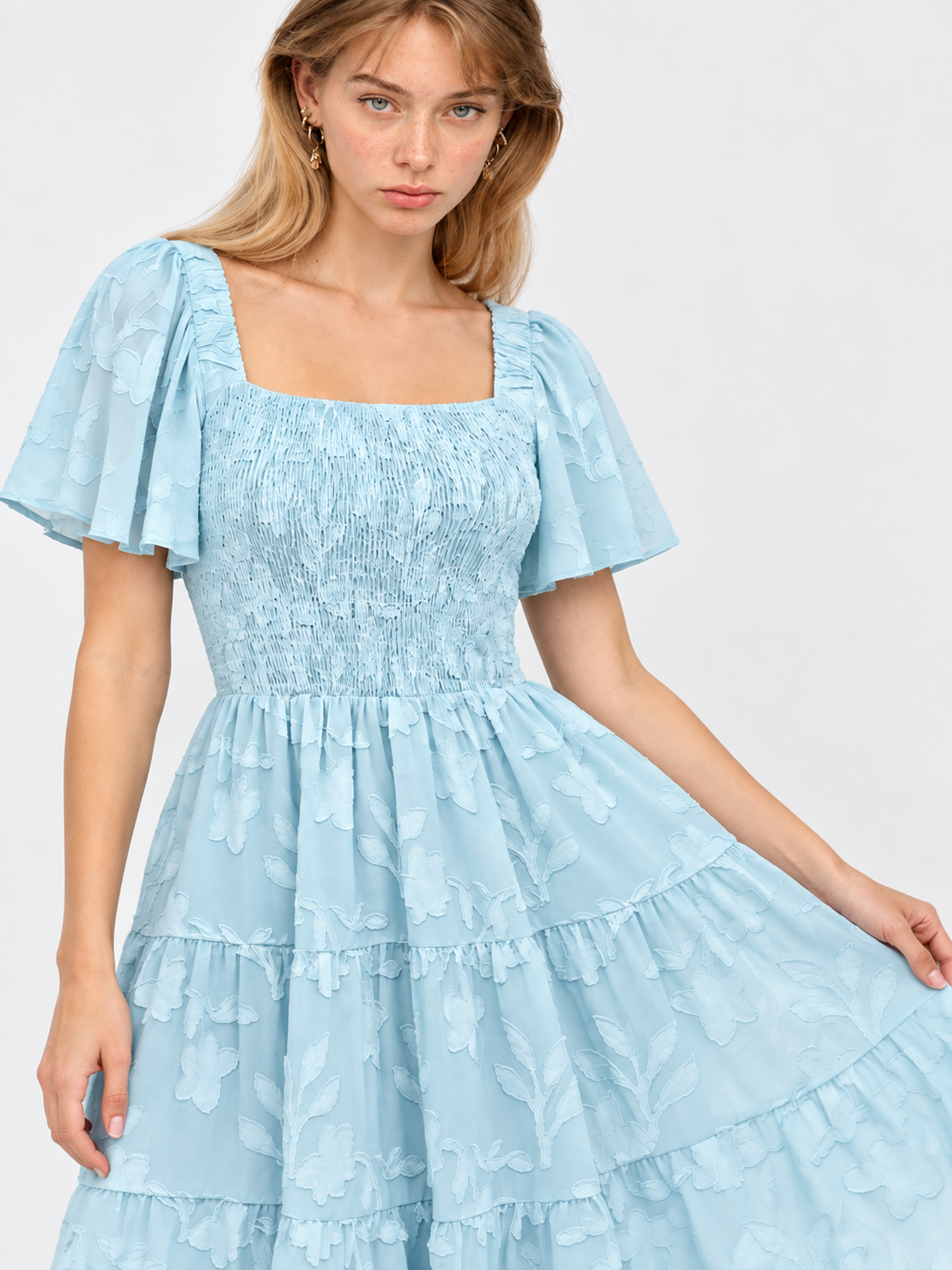 Smocked Tiered