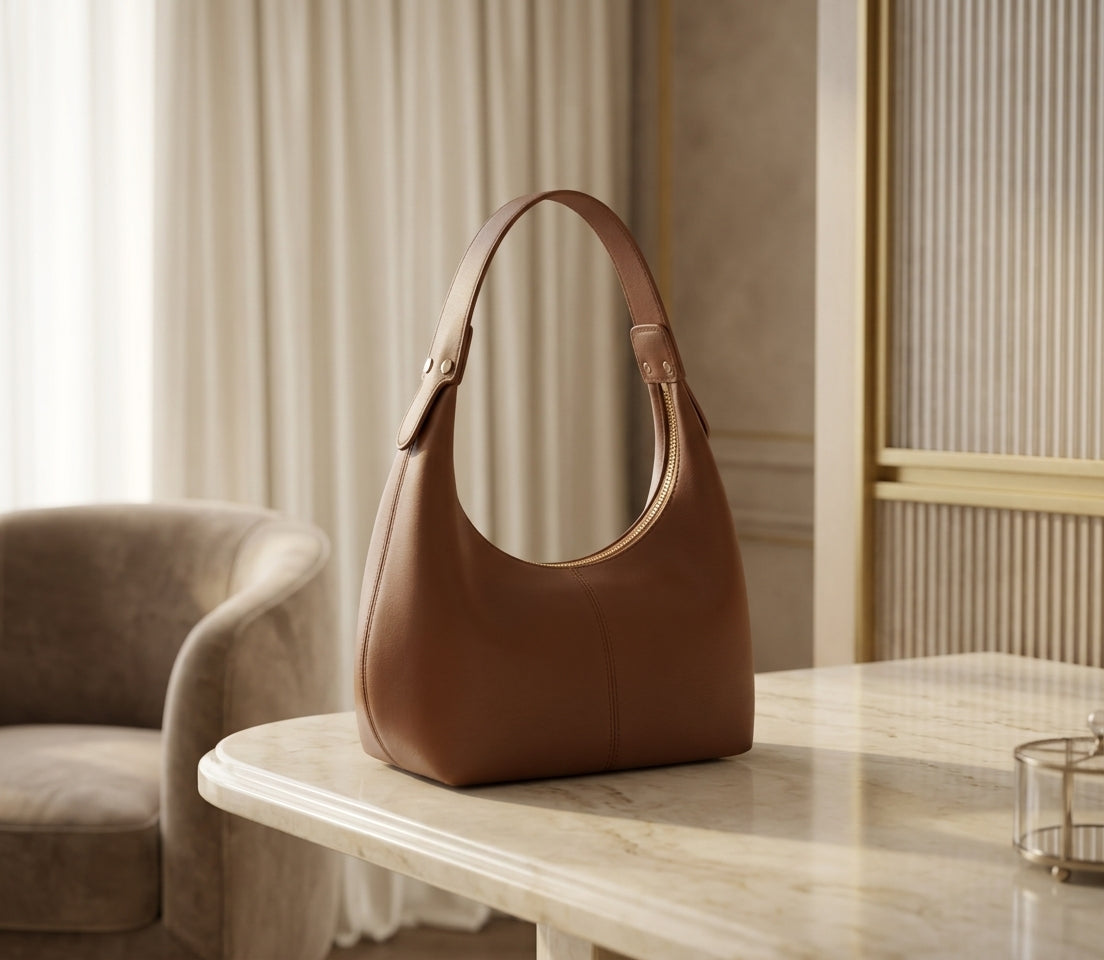 Vintage Crescent Bag styling