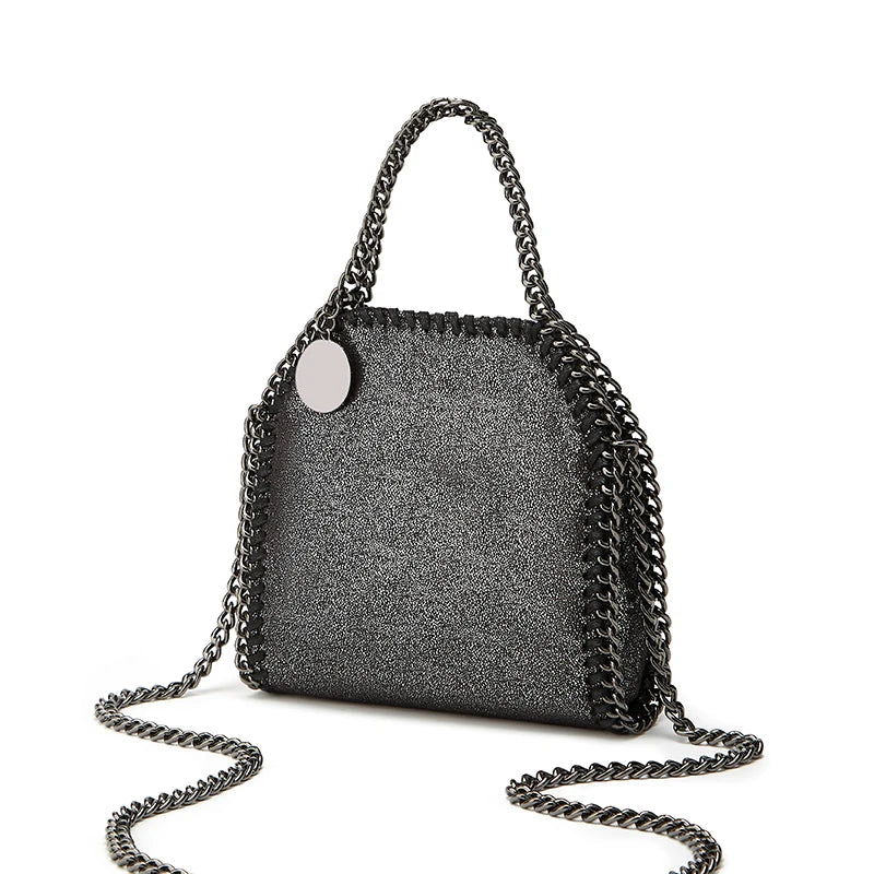 Luna chain shoulder bag side view