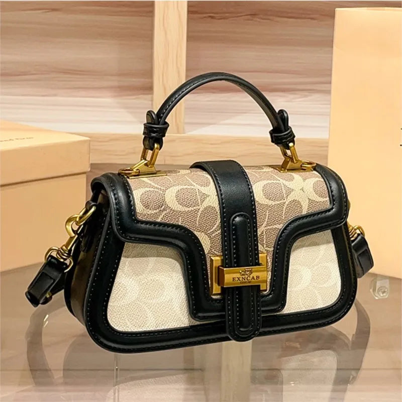 Luxe Satchel structured handbag