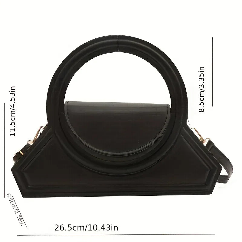 Sculptural Saddle Bag detail