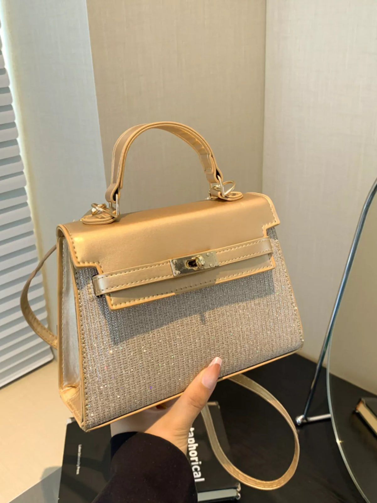 Adjustable mini crossbody bag product image | ORLEVE