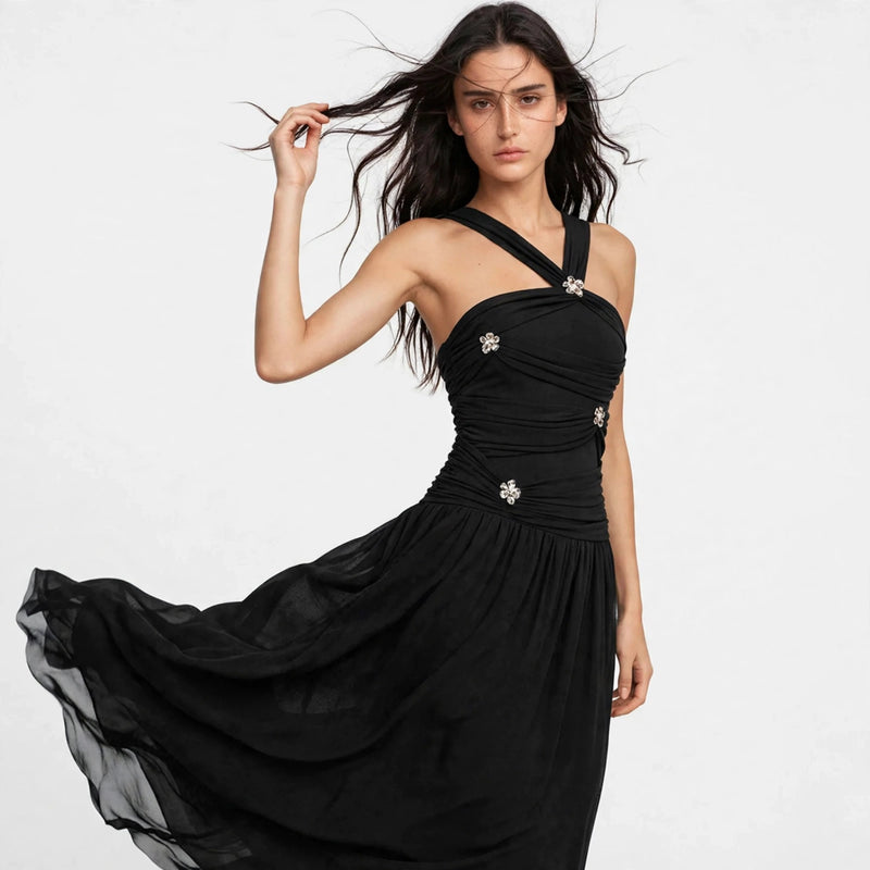 Embellished Maxi Dress