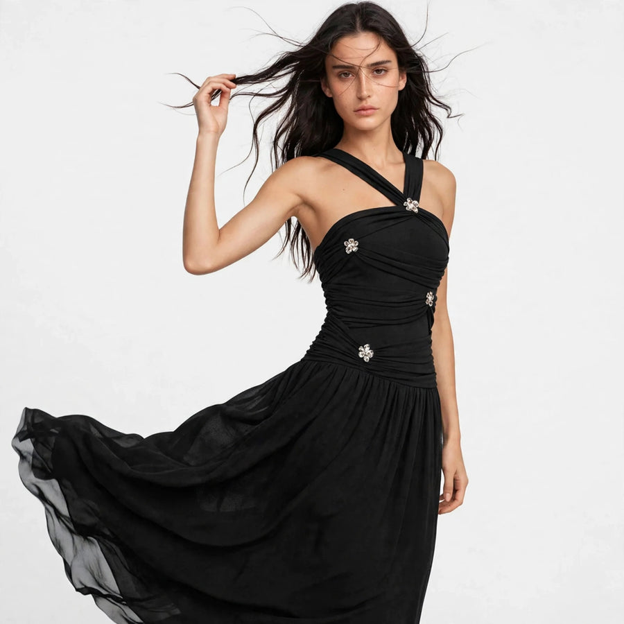 Embellished Maxi Dress