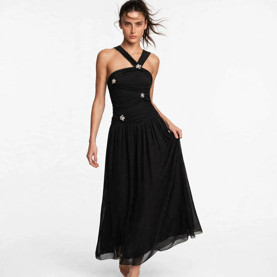 Embellished Maxi Dress