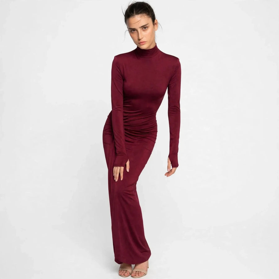 Tie-Waist Maxi Dress