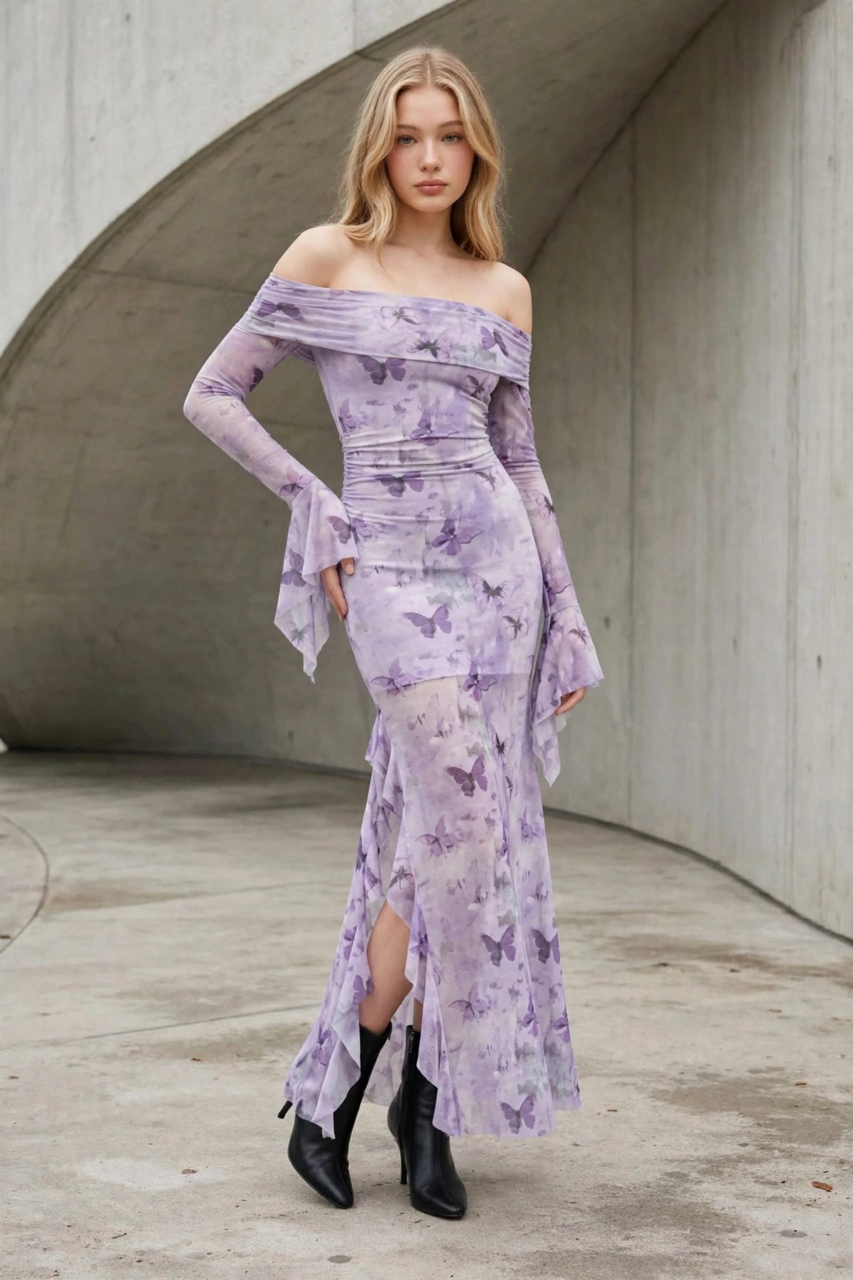 Butterfly Mermaid Dress