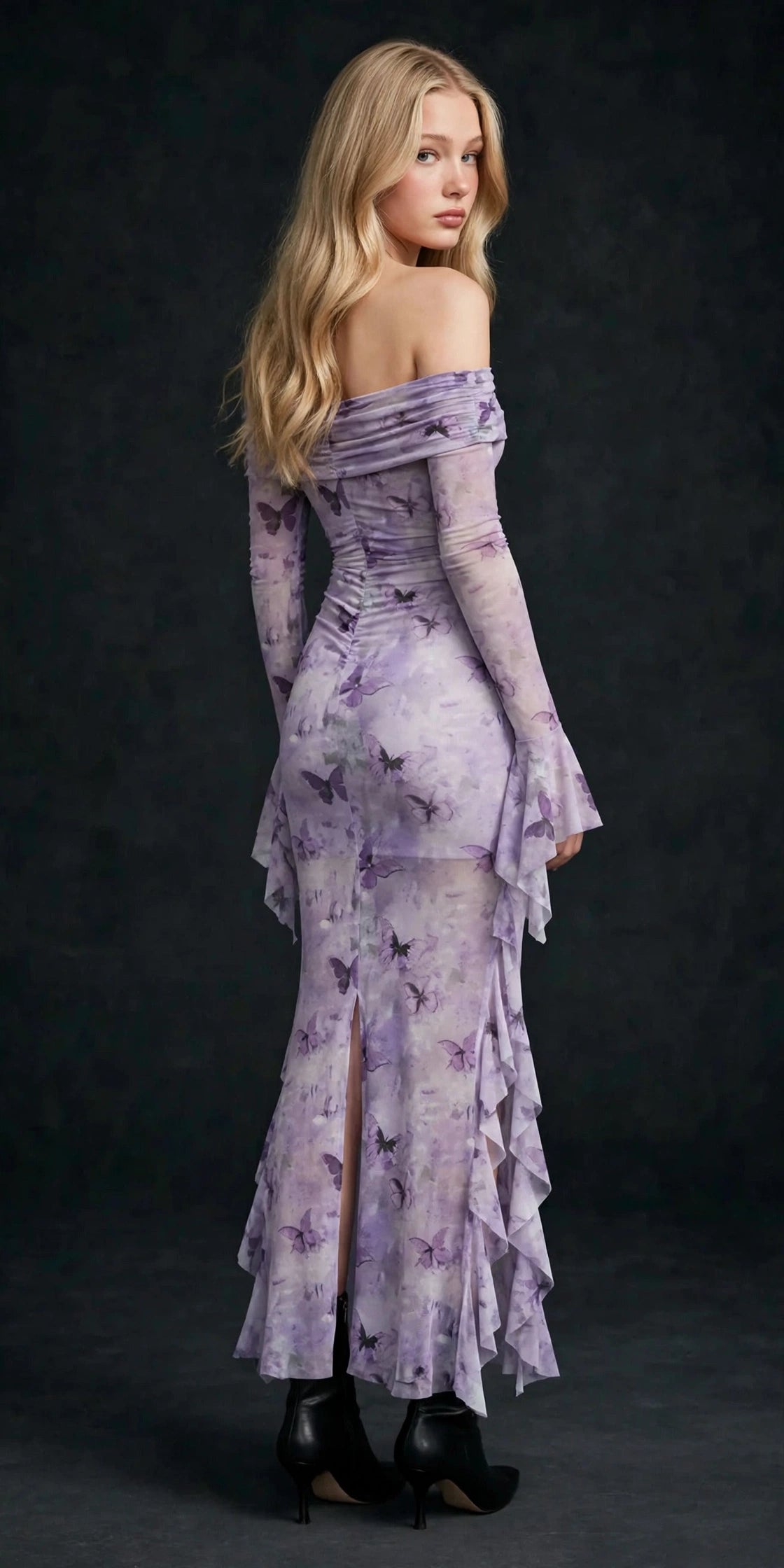 Butterfly Mermaid Dress