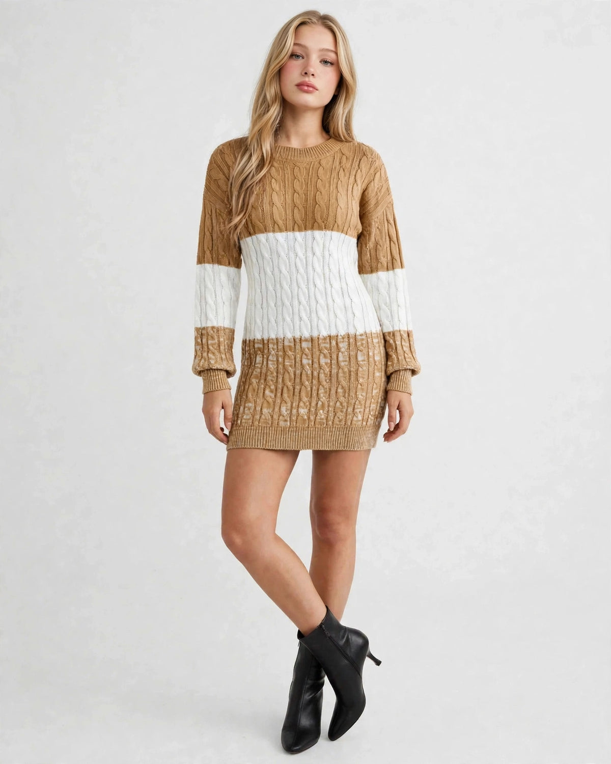 Color Block Dress