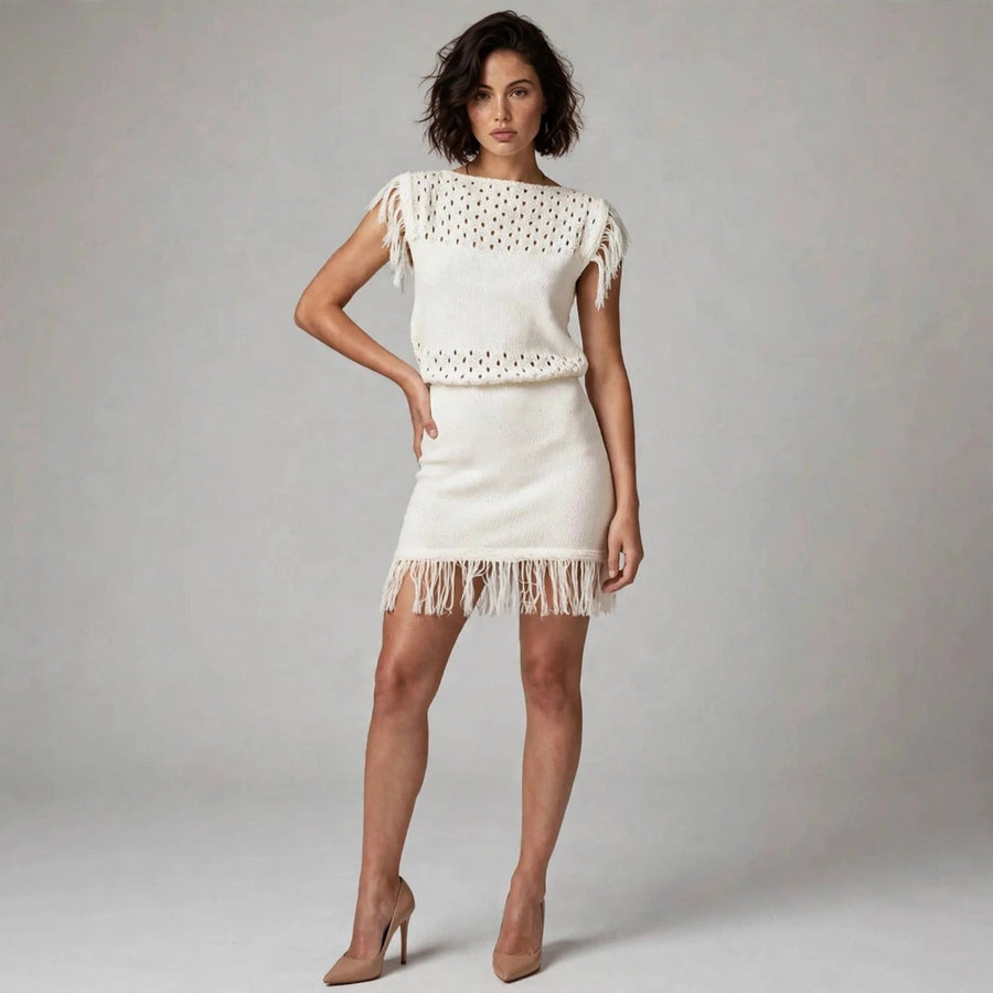 Crochet Sweater Dress