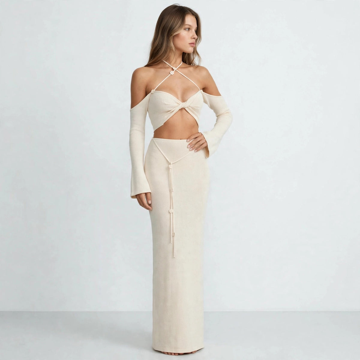 Halter Knit Set