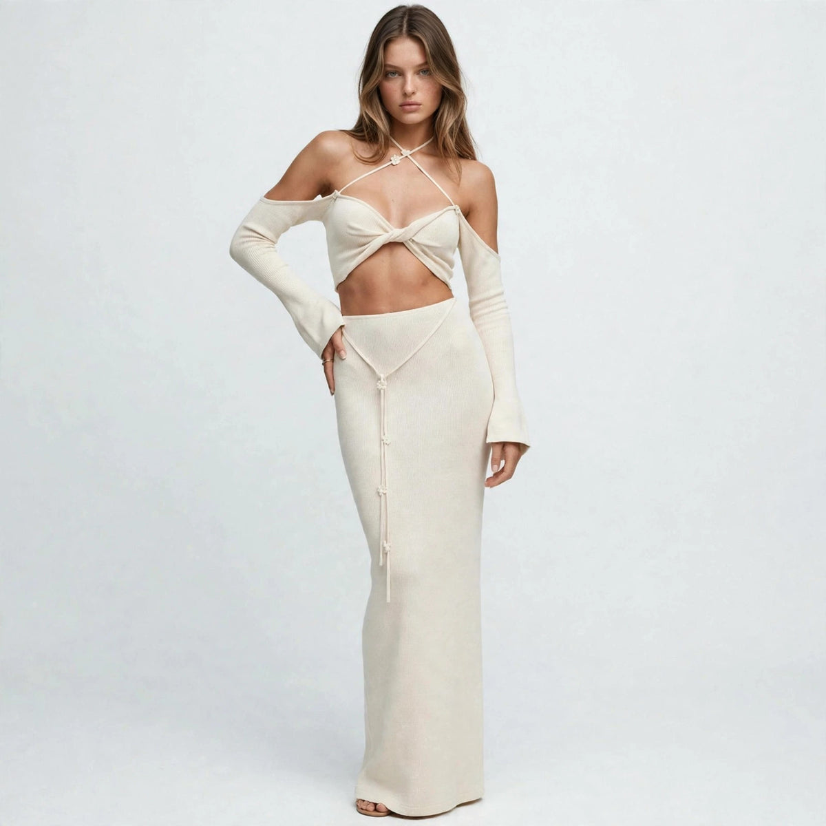 Halter Knit Set