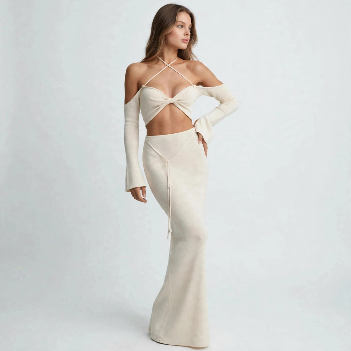 Halter Knit Set
