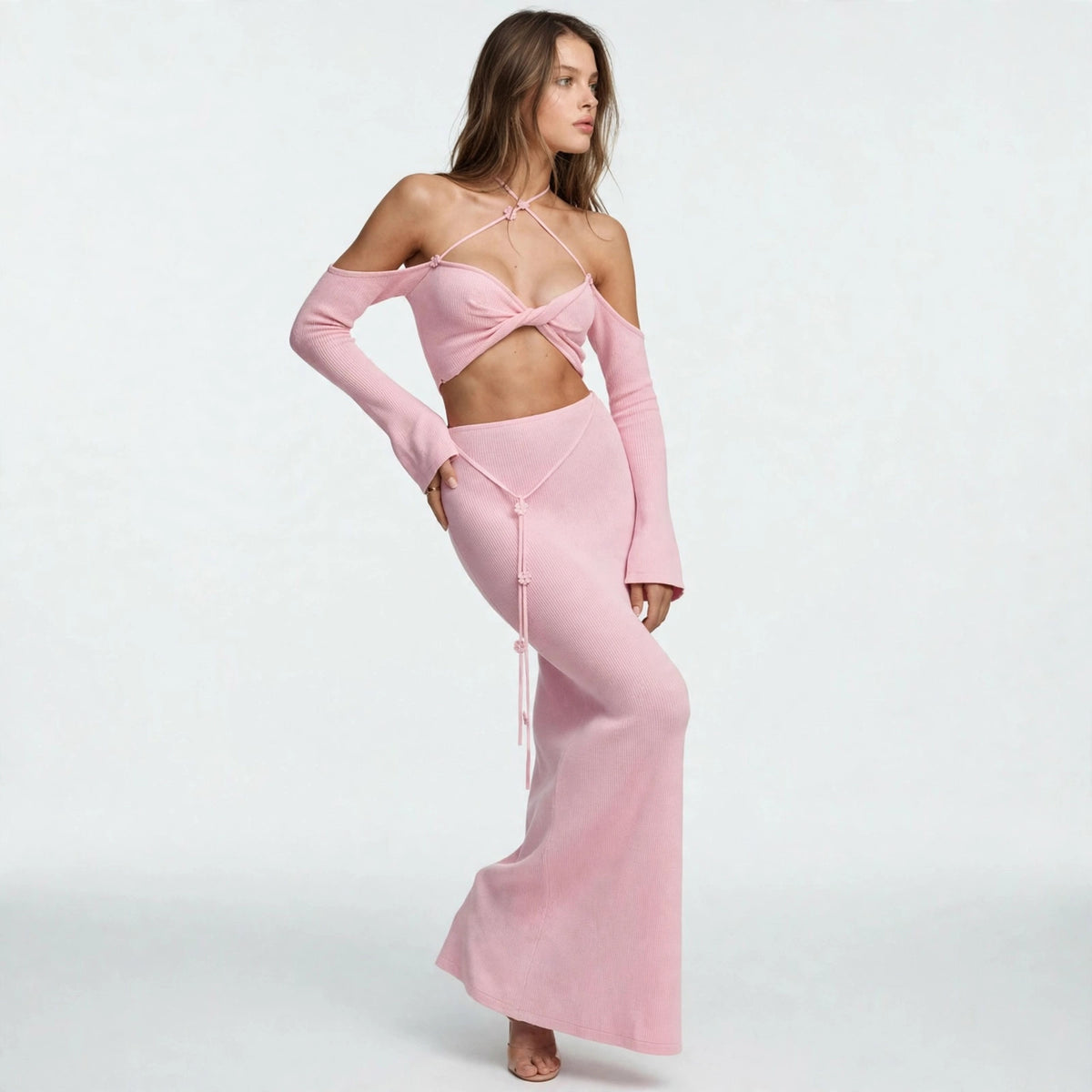 Halter Knit Set