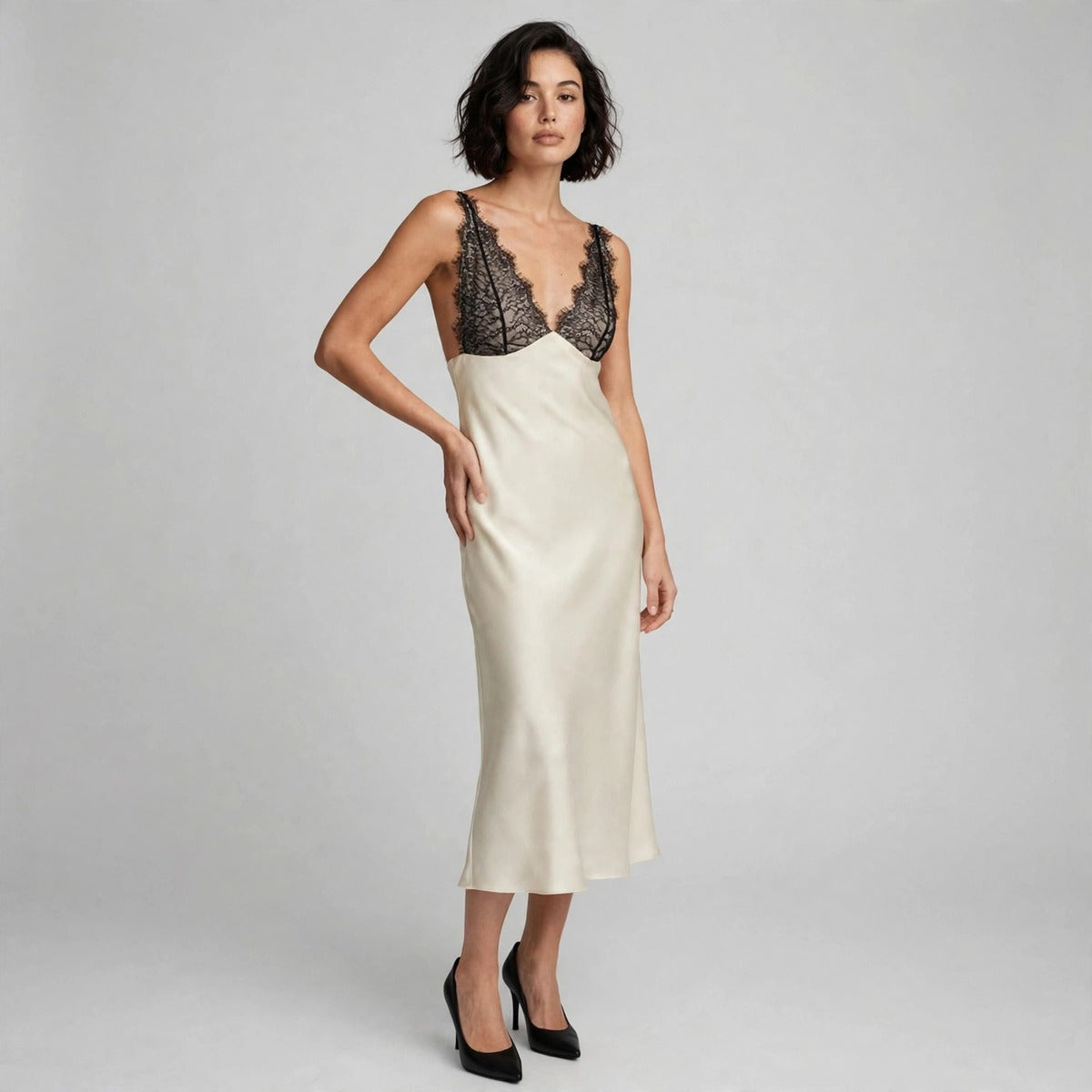 Lace Midi Dress