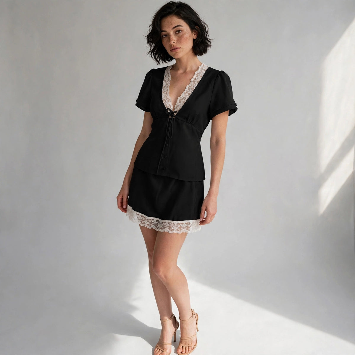 Lace Skirt Set