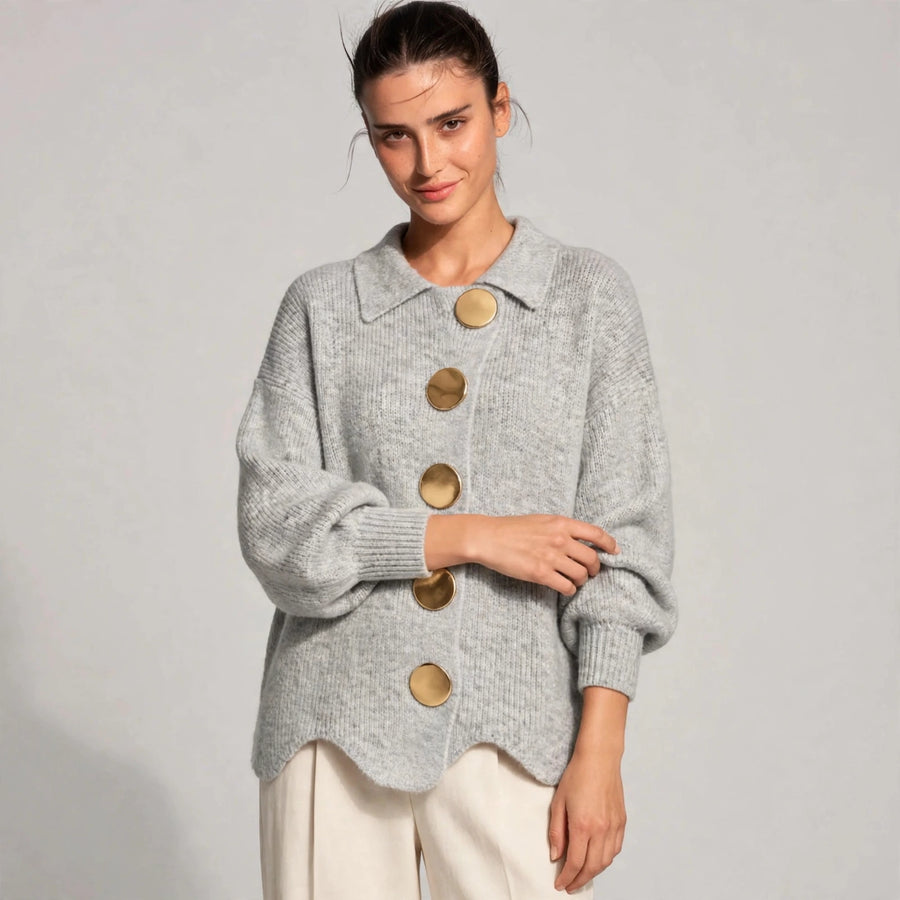 Button Knit Cardigan