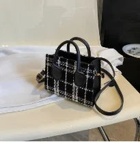 Plaid crossbody bag for women | ORLEVE