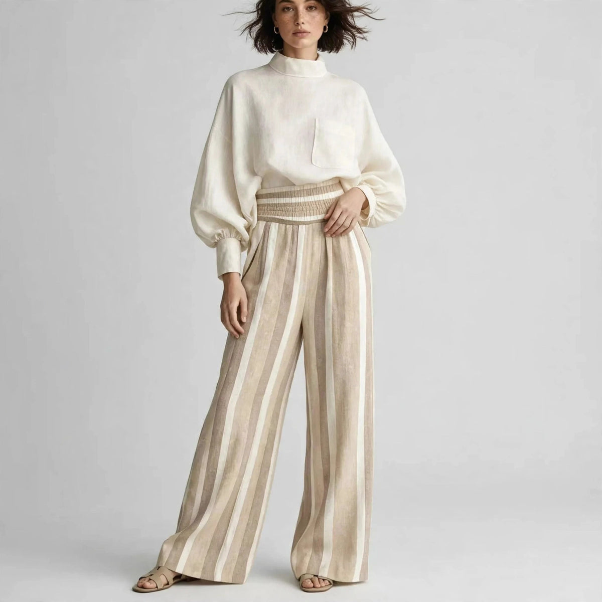 Mock Neck Set