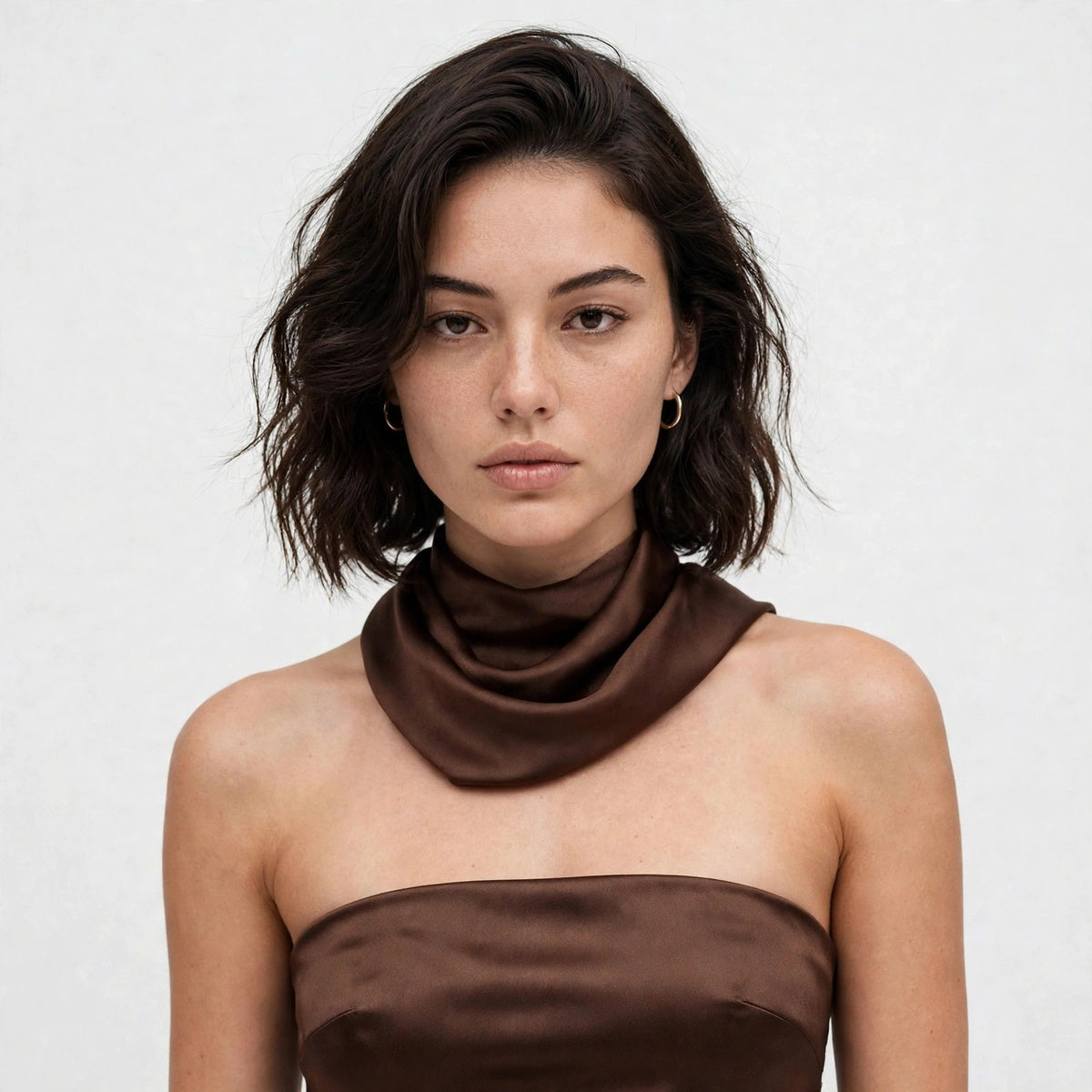 Satin Tube Dress
