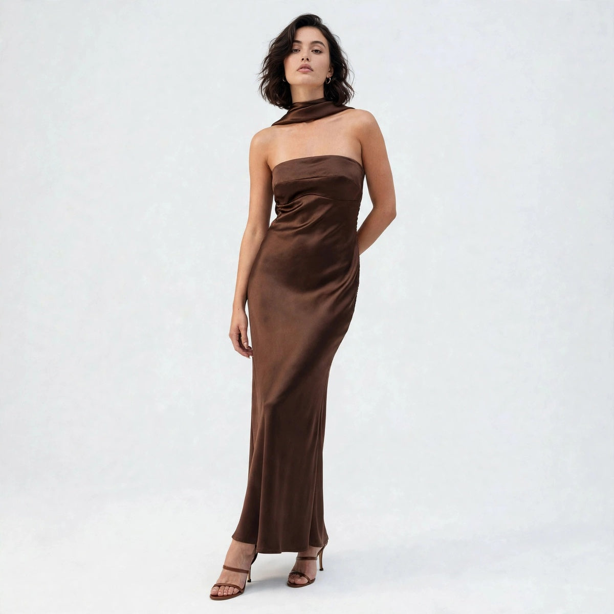 Satin Tube Dress