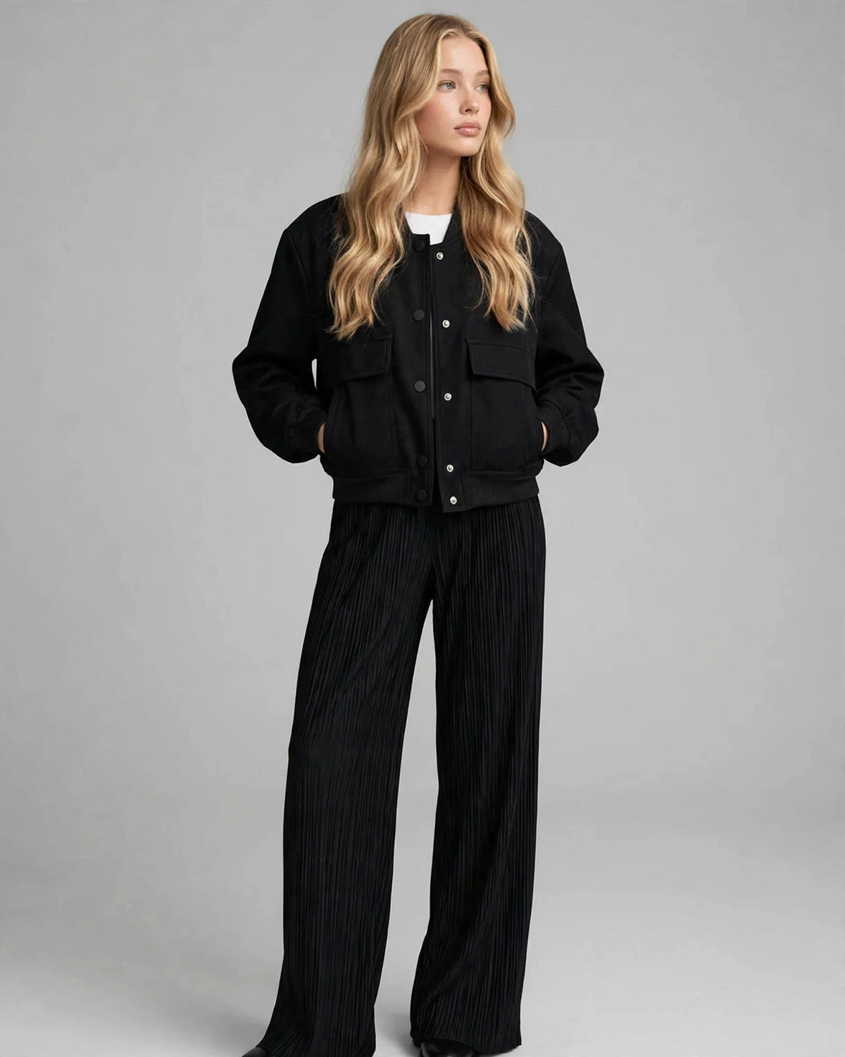 Snap Collar Jacket