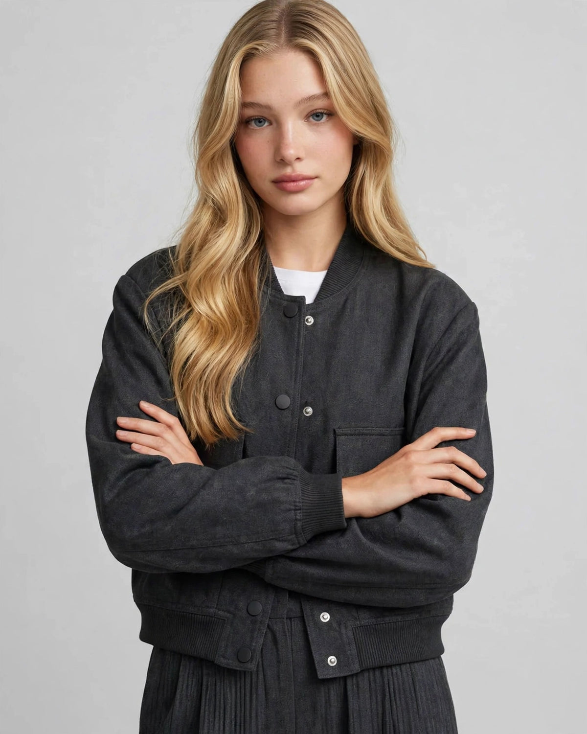 Snap Collar Jacket