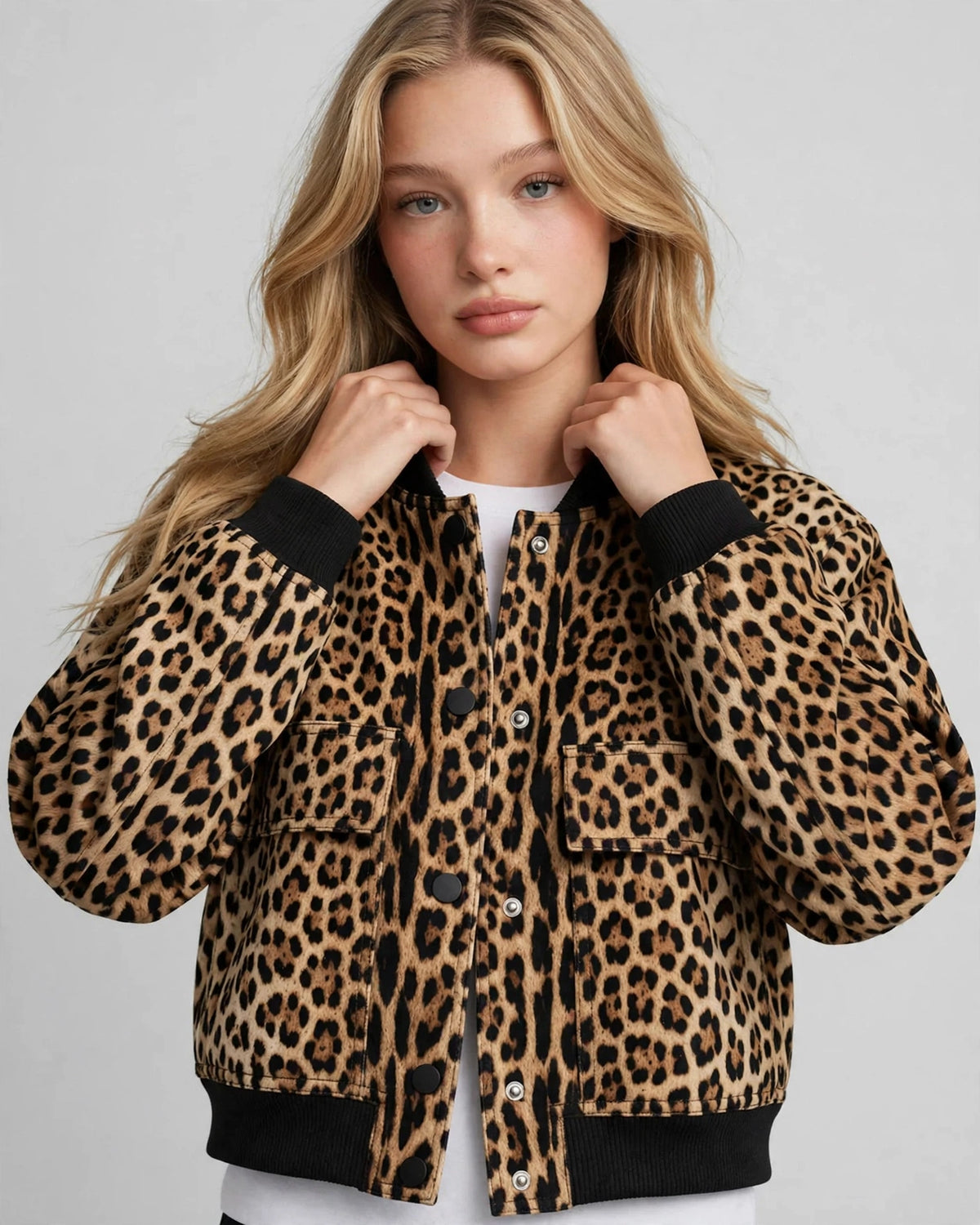Snap Collar Jacket