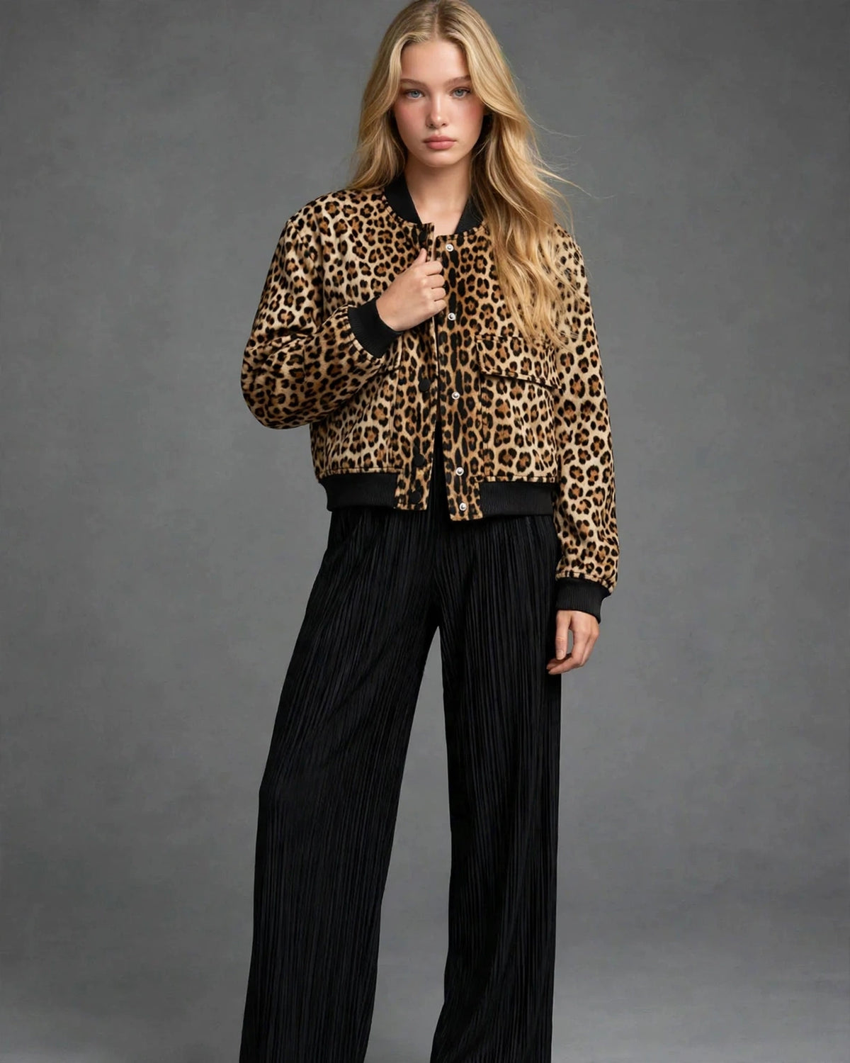 Snap Collar Jacket