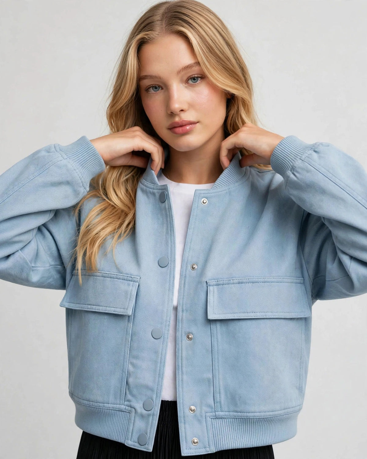 Snap Collar Jacket