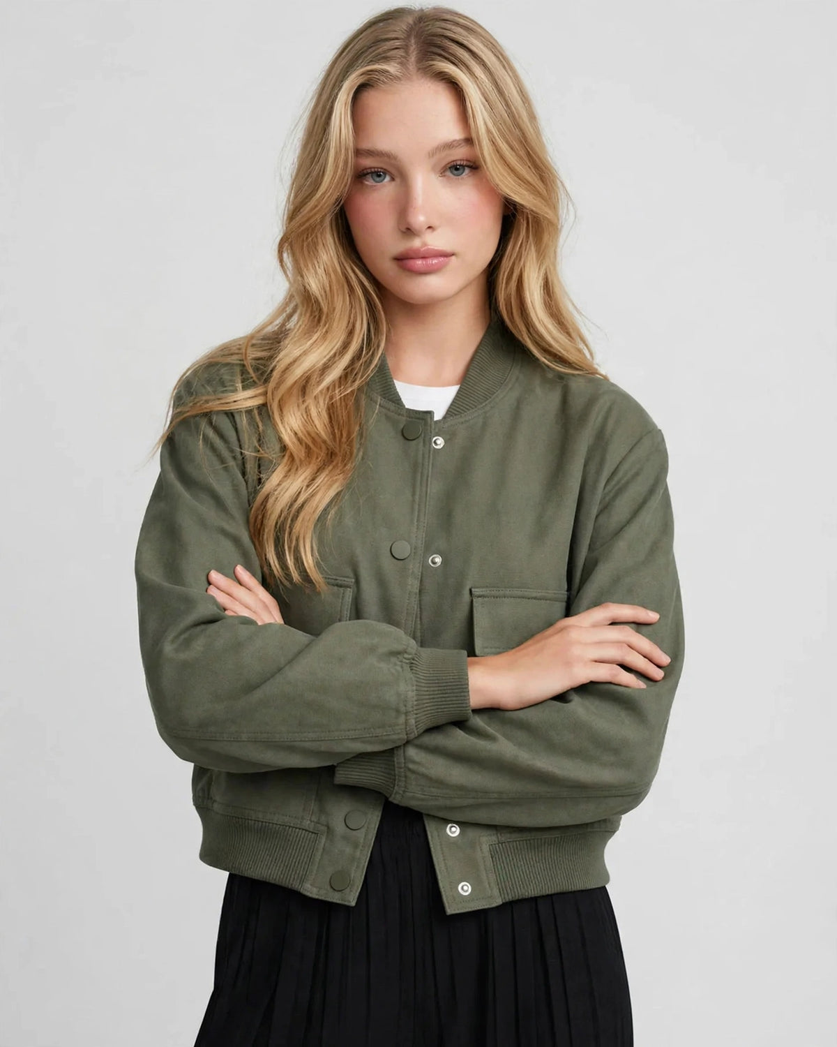 Snap Collar Jacket