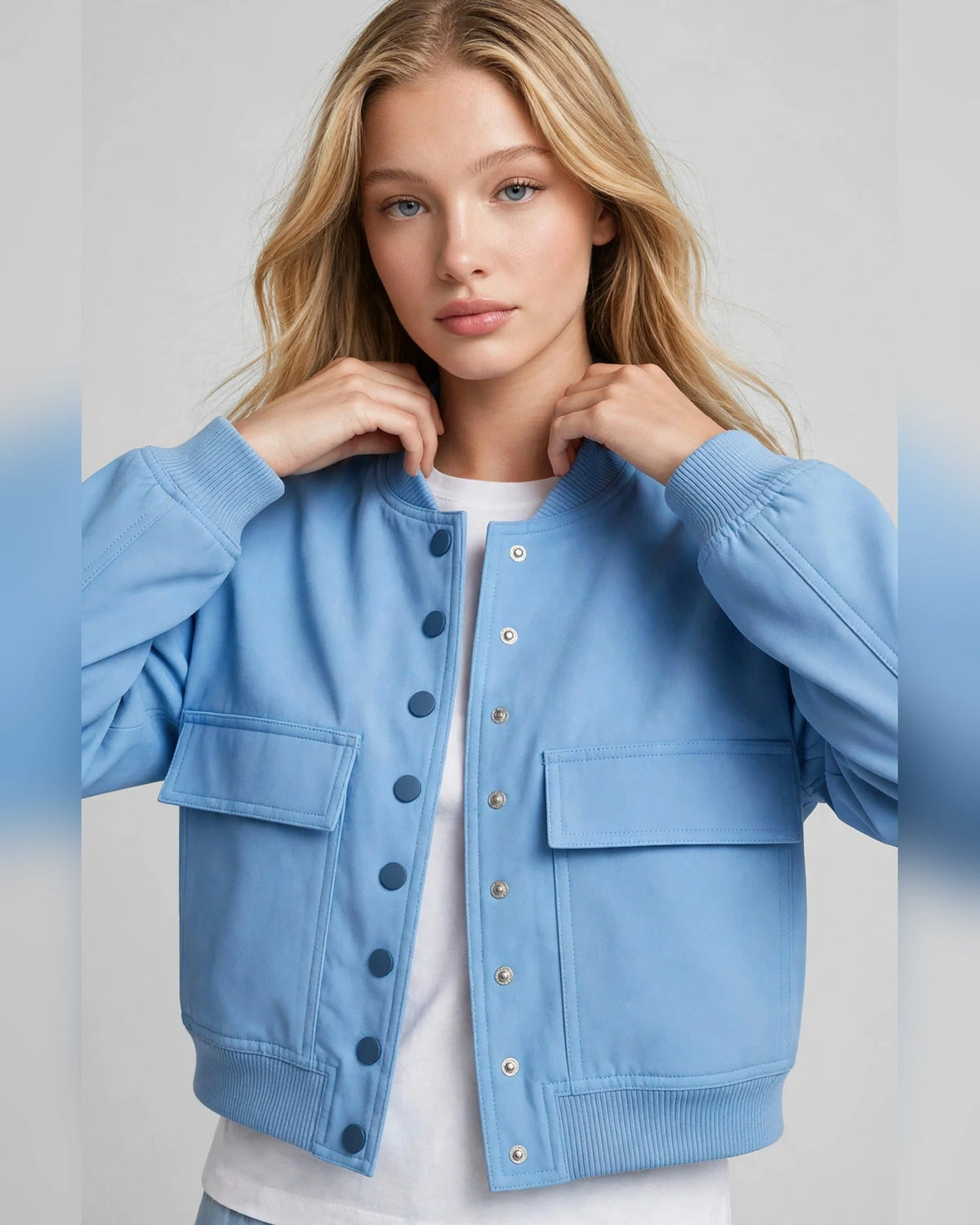 Snap Collar Jacket