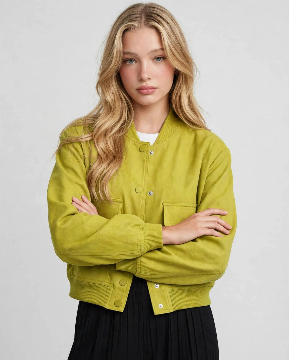 Snap Collar Jacket