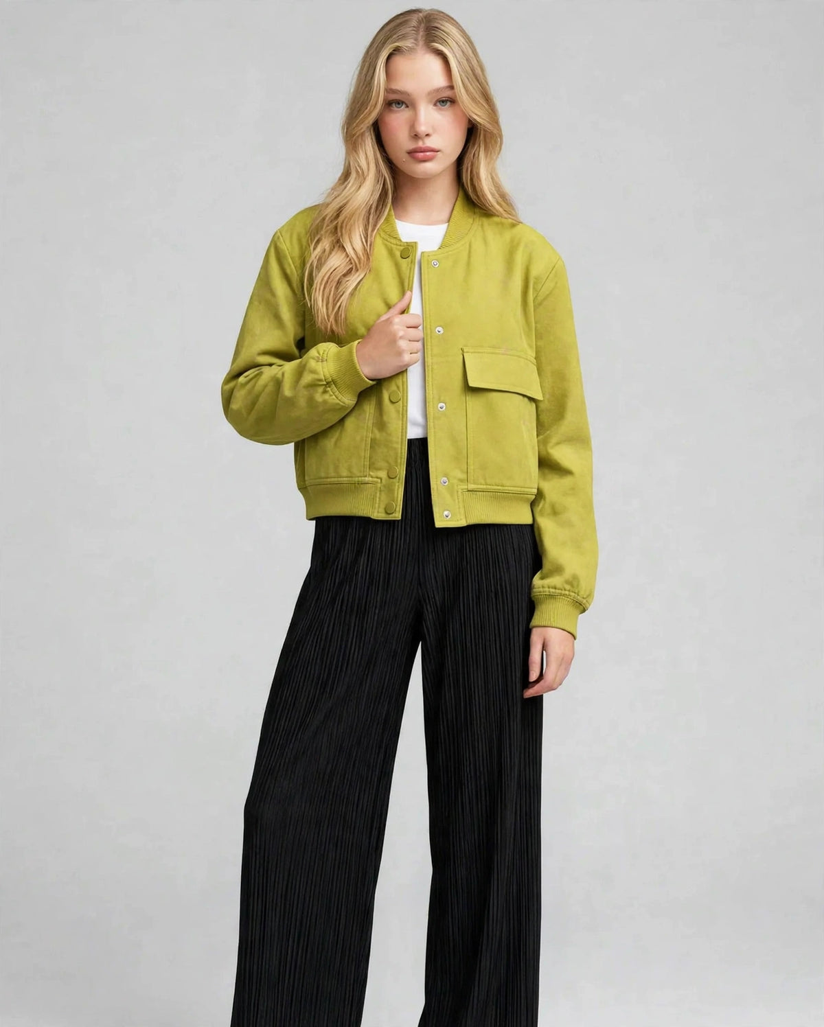 Snap Collar Jacket
