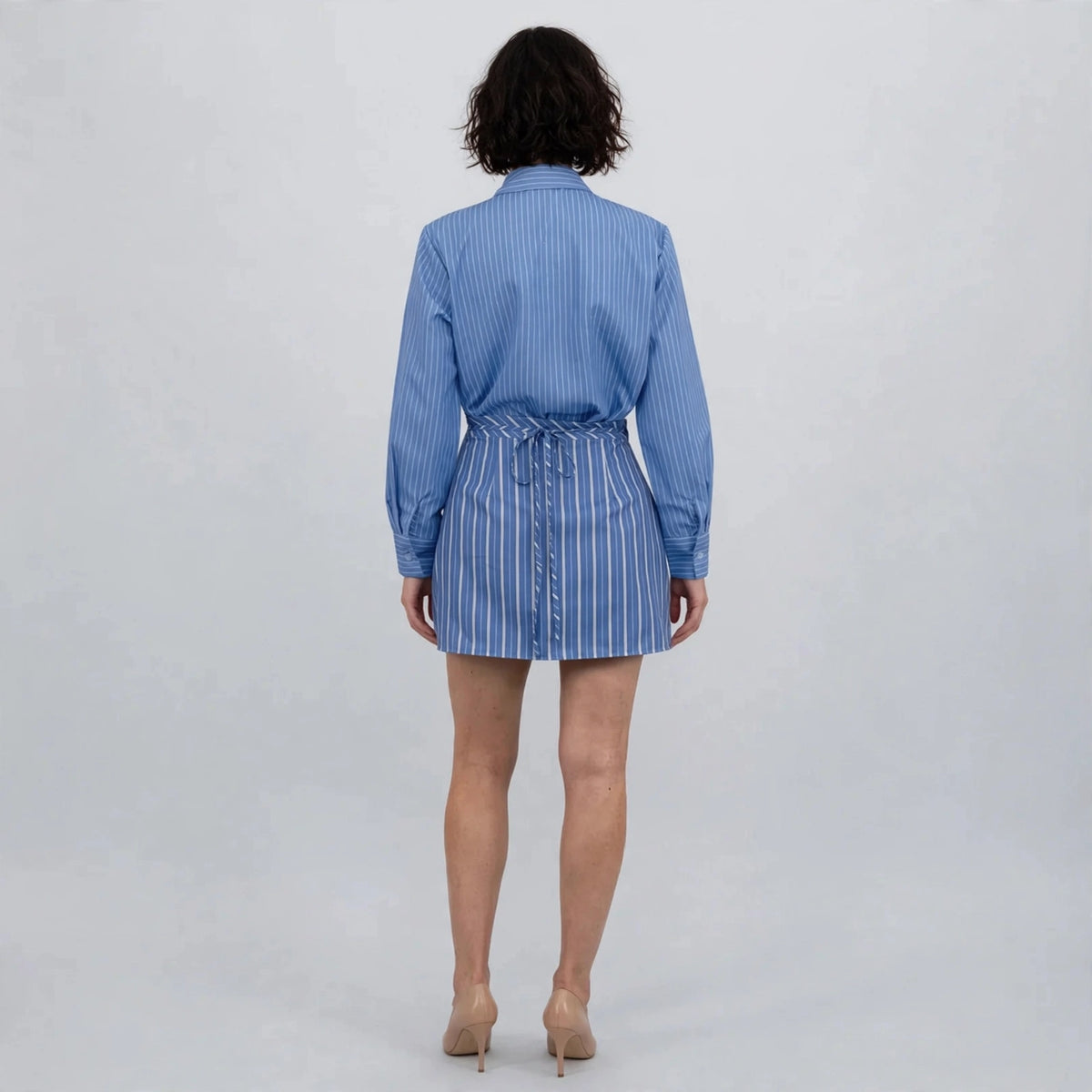Striped Skirt Set