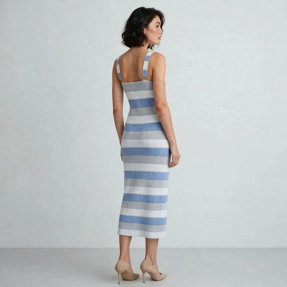 Striped Knit Dress