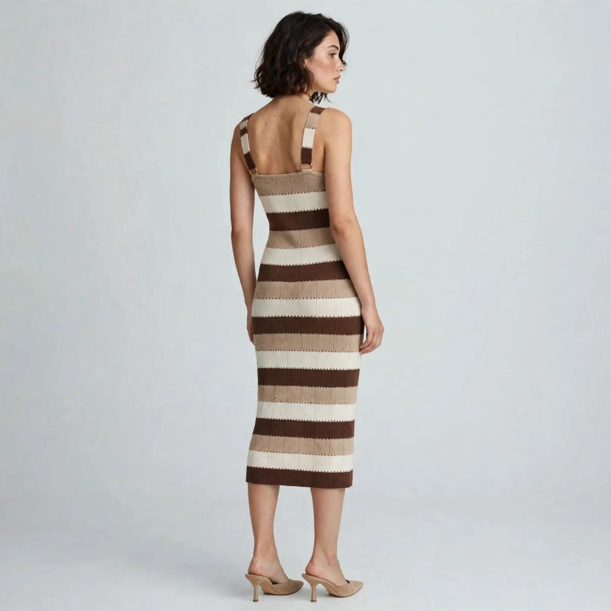 Striped Knit Dress