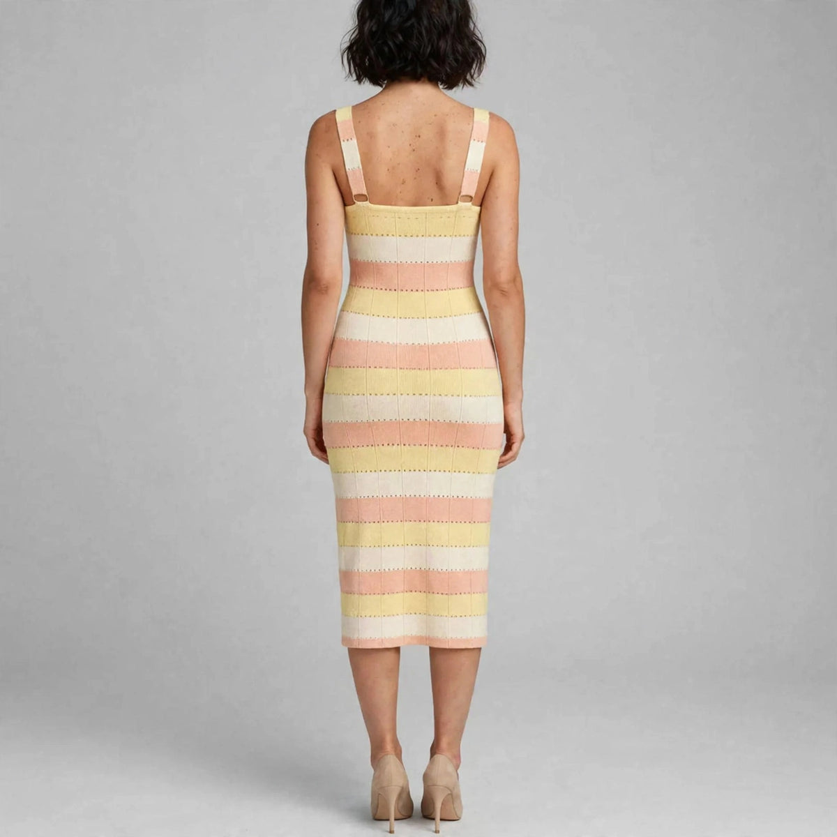 Striped Knit Dress