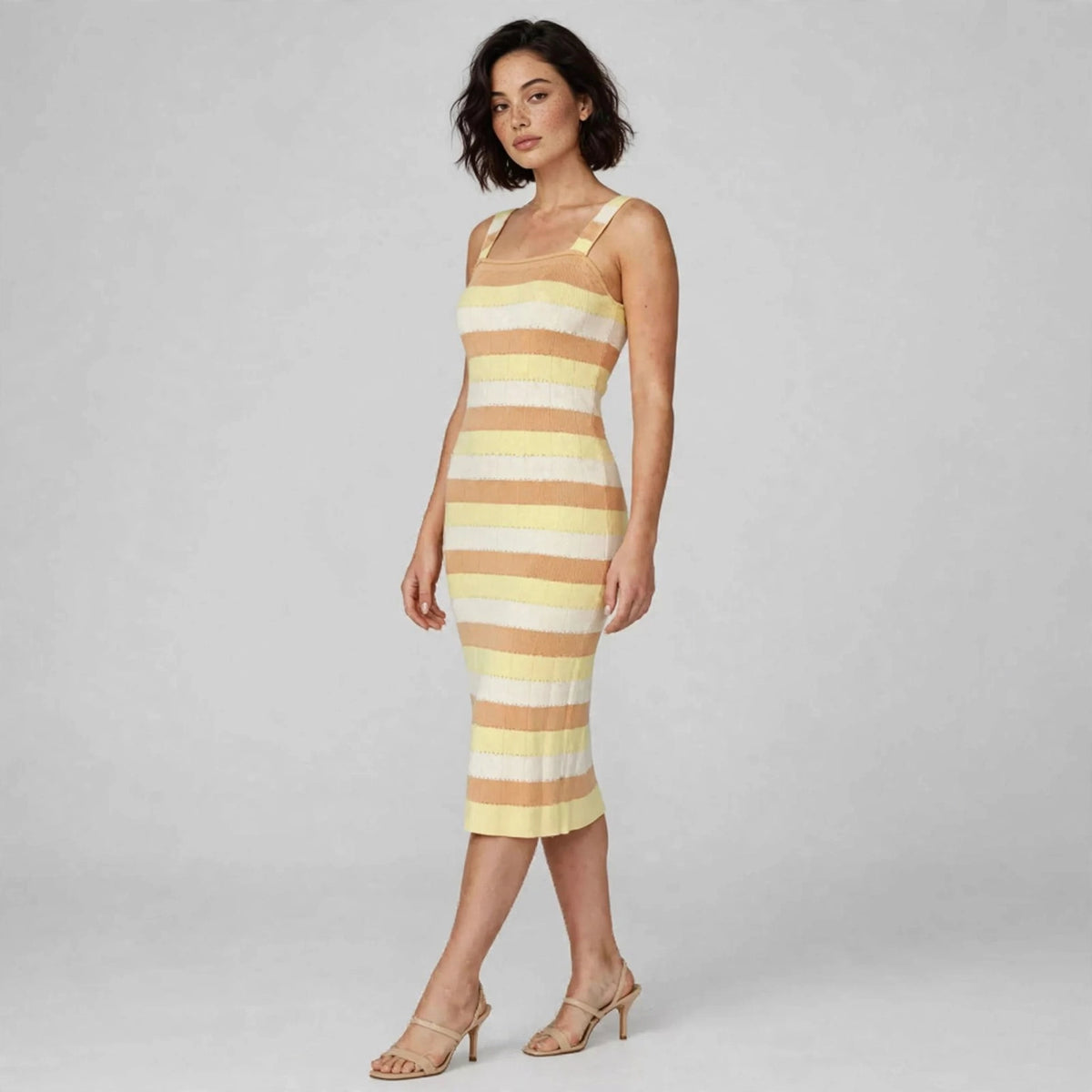 Striped Knit Dress