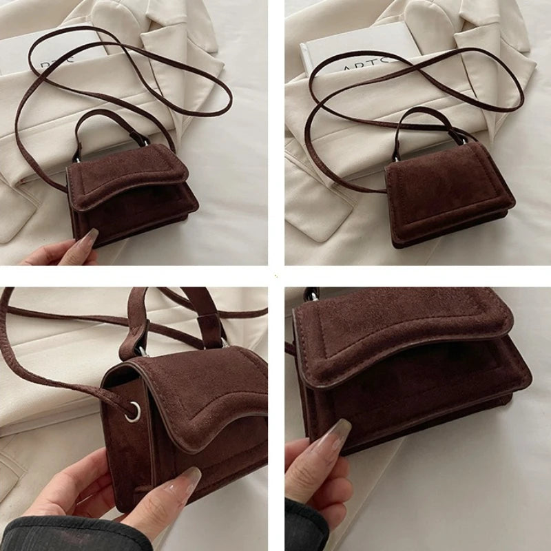 Structured box crossbody bag close view | ORLEVE